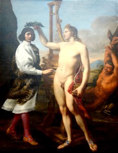 Marcantonio Pasqualini, Crowned by Apollo Andrea Sacci 1641