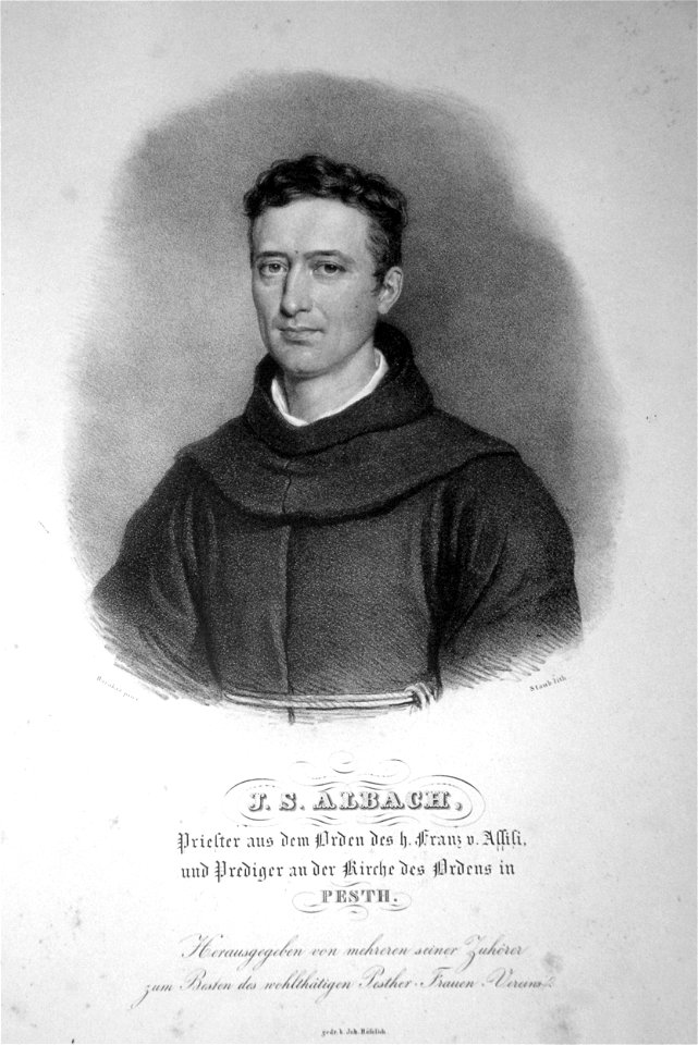 Josef Stanislaus Albach Litho