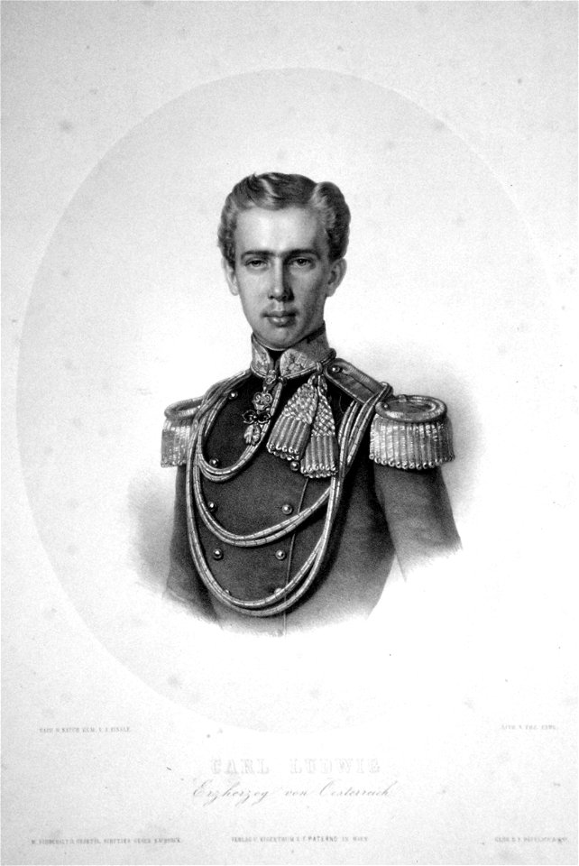 Karl Ludwig Erzherzog Eybl Litho