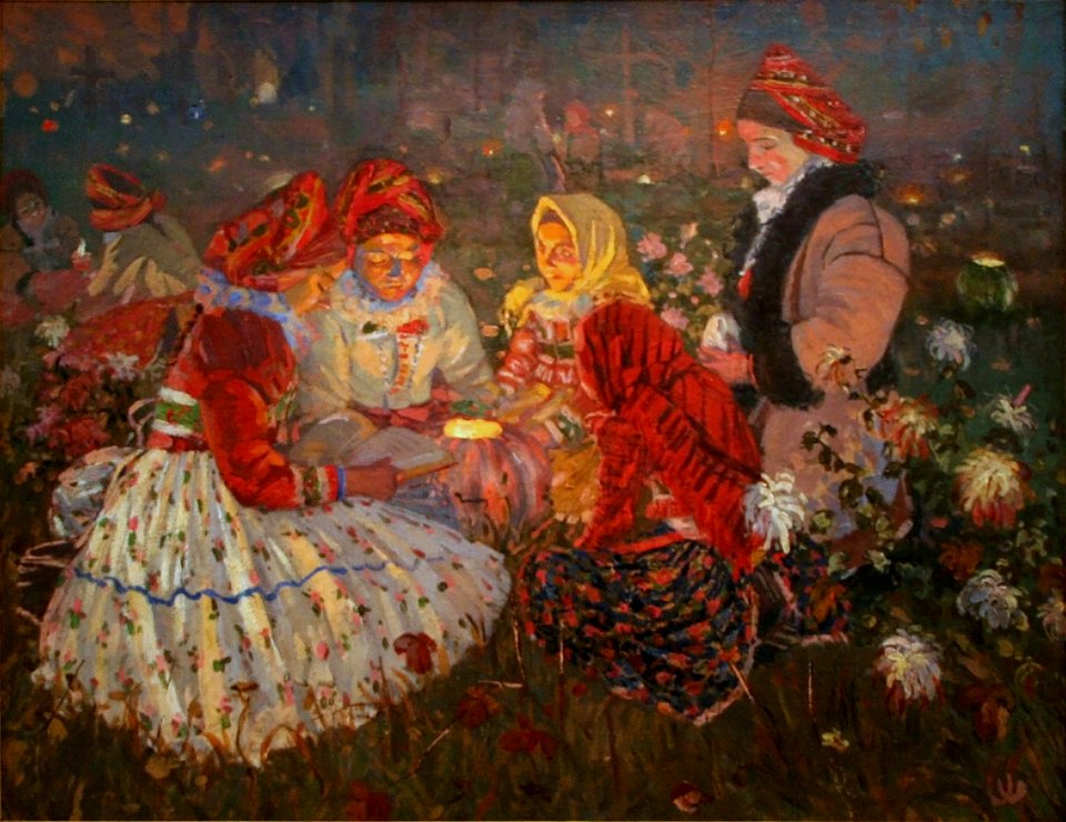 Joža Uprka - All Souls' Day