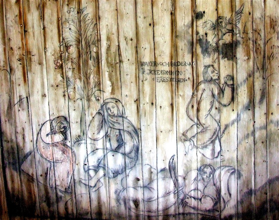 Keminmaa Old Church painting2