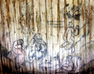 Keminmaa Old Church painting2