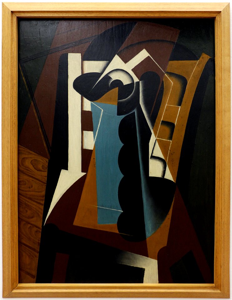 Juan gris, natura morta su una sedia, 1917