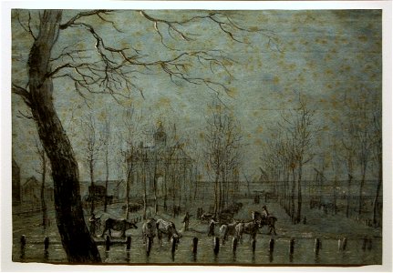 Jurriaan Andriessen - Vloed op de Ossenmarkt