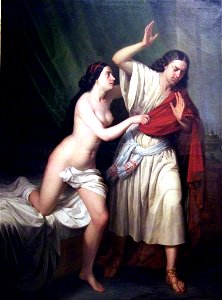 José y la mujer de putifar de Antonio María Esquivel
