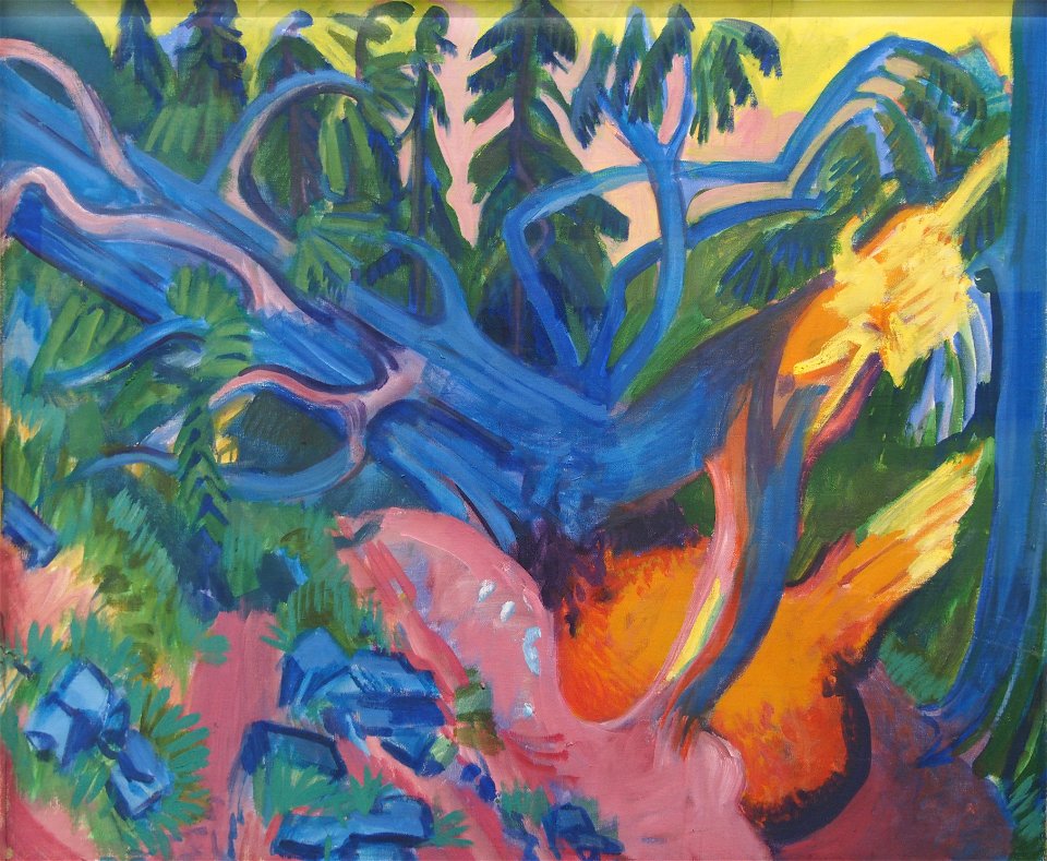 Kirchner Entwurzelter Baum Sprengel Museum1