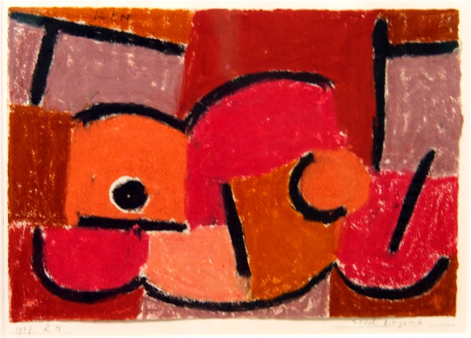 Klee Paul Weich liegend Sprengel Museum 01