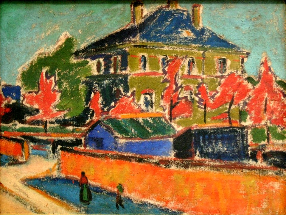 Ernst Ludwig Kirchner - Villa in Dresden