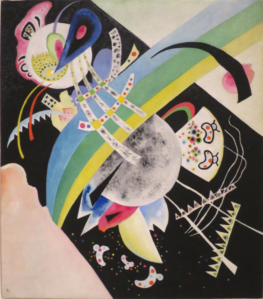 Circle on Black by Vasily Kandinsky, 1921