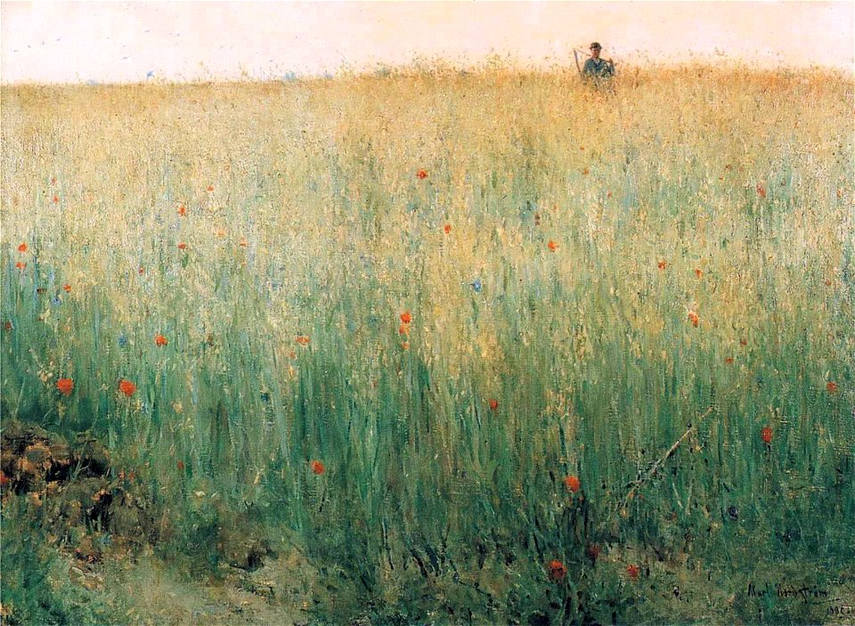 Karl Nordström - Oat Field, Grez