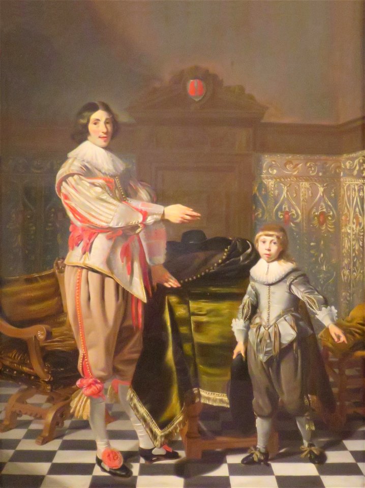 Portrait of Father and Son by Thomas de Keyser, Norton Simon Museum