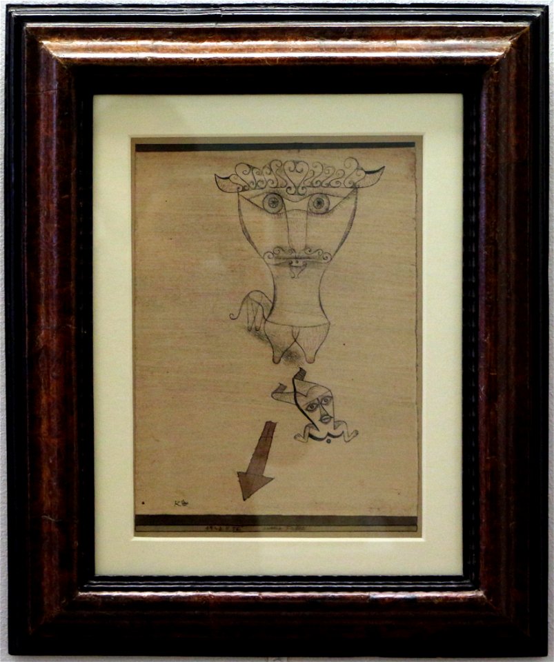 Paul klee, favola antica, 1923, 01