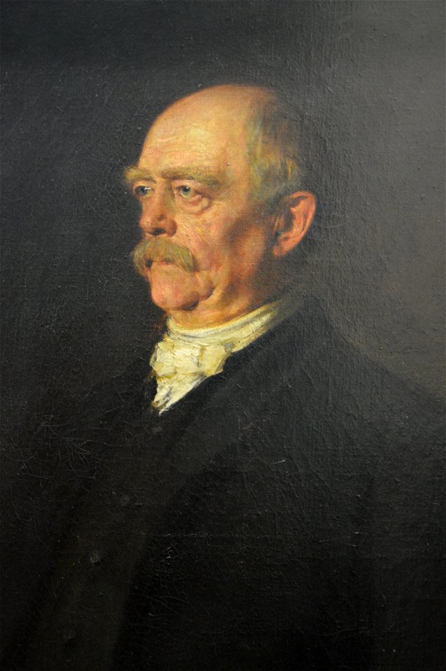 Franz von Lenbach - Otto von Bismarck - 1884 (detail)