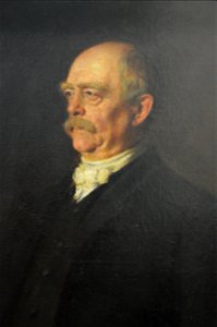 Franz von Lenbach - Otto von Bismarck - 1884 (detail)
