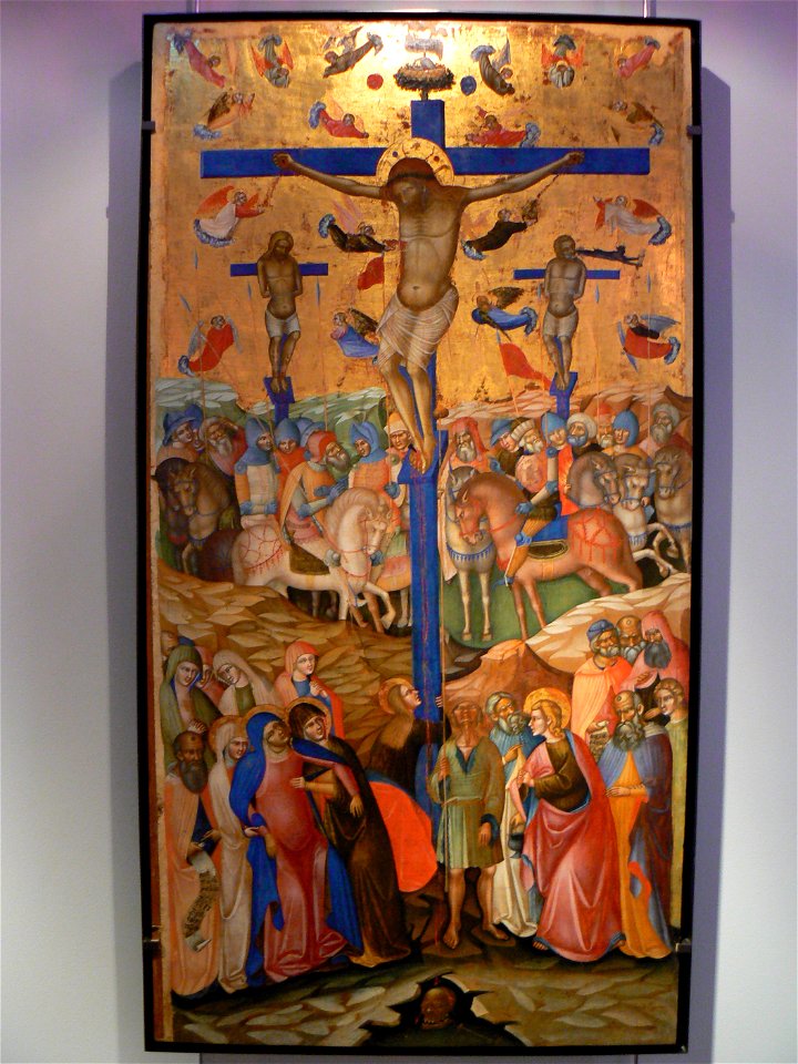 La crucifixion (Maître du crucifix de Pesaro) - Free Stock ...