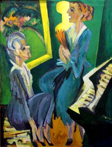 Kirchner Musikzimmer Sprengel Museum1