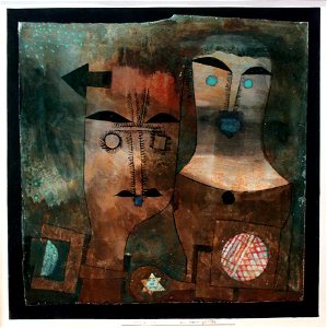 1924 Klee ein Paar Götter anagoria