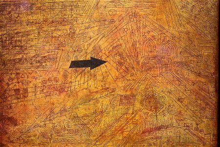 Paul klee, freccia in giardino, 1929, 03