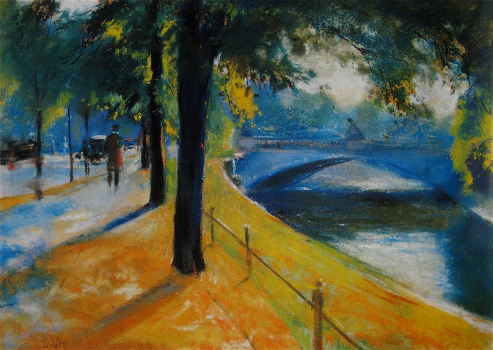 Lesser Ury 1920 Landwehrkanal