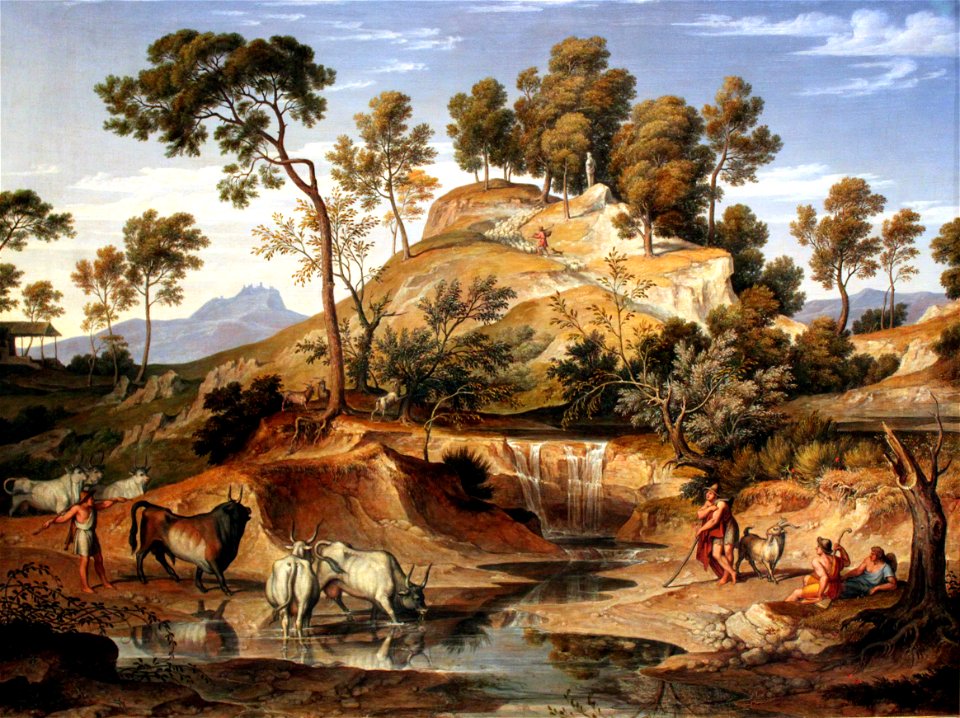 1833 Koch Serpentaralandschaft anagoria