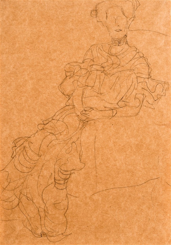 Klimt, Study Fritza Riedler