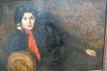 Lev Alperovich. Portrait of an unknown woman