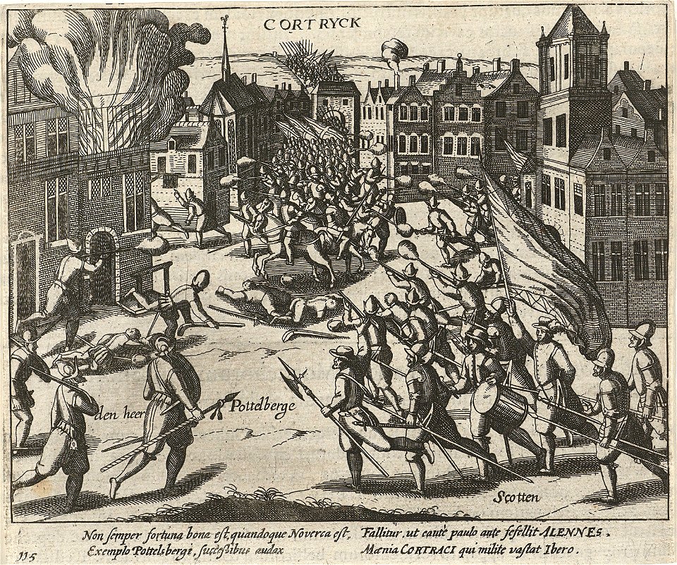 Kortrijk ingenomen door de Malcontenten, 1580