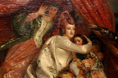 La Duchesse de Bourgogne arrêtée aux portes de Bruges - Sophie Rude - MBA Lyon 2014 - détail 9