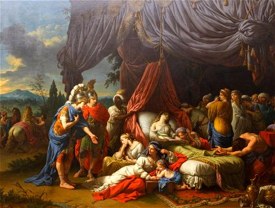 Lagrenee, Louis Jean - La mort de la femme de Darius - 1785