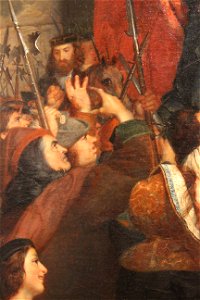 La Duchesse de Bourgogne arrêtée aux portes de Bruges - Sophie Rude - MBA Lyon 2014 - détail 3