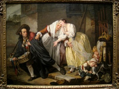La Geste Napolitain, 1757, by Jean-Baptiste Greuze (1725-1805) - IMG 7235