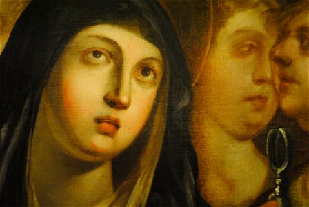 La Dolorosa (Cristóbal de Villalpando) - Detalle 01