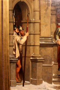 La Rencontre d'Henri III et du duc de Guise - Pierre-Charles Comte - MBA Lyon 2014 - détail 2