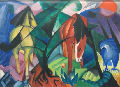 Marc Franz Pferde und Adler Sprengel Museum 01