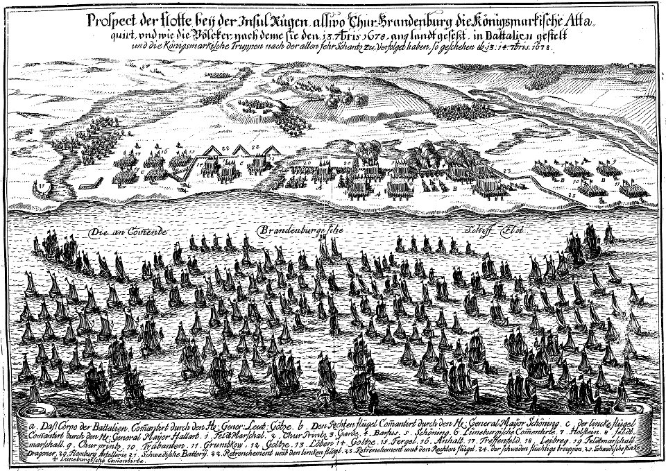Landnungsflotte Rügen 1678