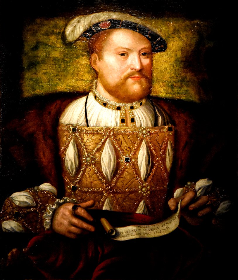 Kopie naar Joos van Cleve - Hendrik VIII - Hever Castle 8-05-2017 12-08-10