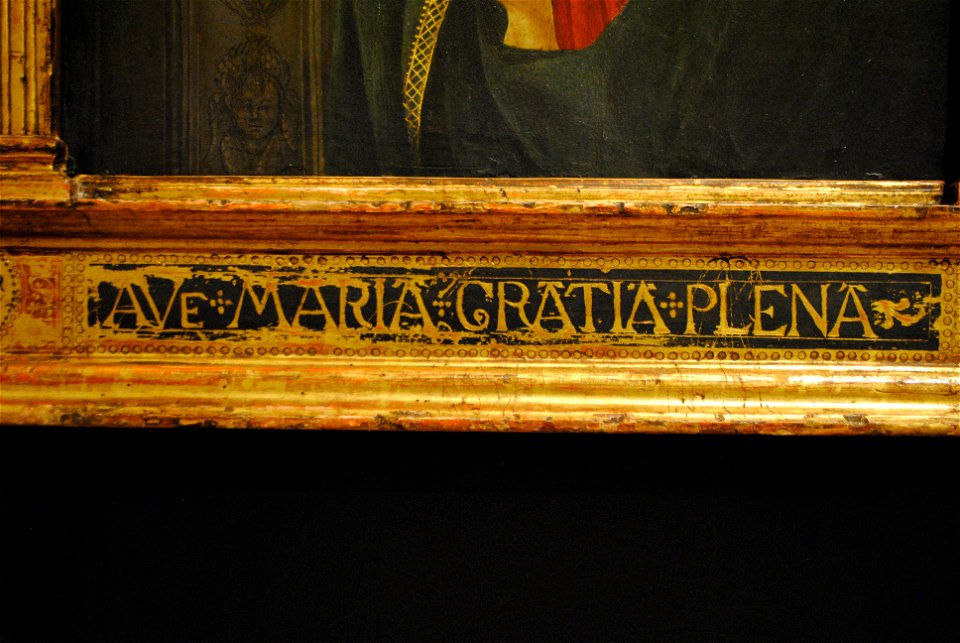 La Virgen y el Niño en un nicho, Sandro Botticelli y taller 02
