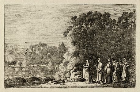 Landschap met Mercurius en Herse. NL-HlmNHA 53012455