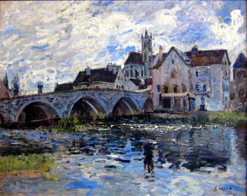 La havre muma sisley pont moret