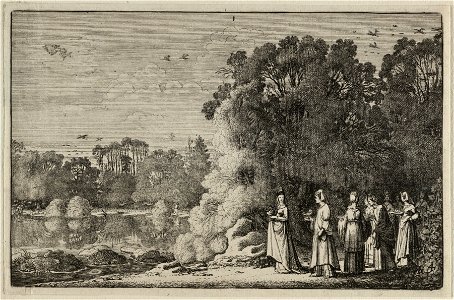 Landschap met Mercurius en Herse, NL-HlmNHA 53012279
