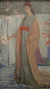 La Princesse du Pays de la Porcelaine - James Abbort McNeill Whistler - Sketch
