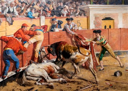 La vara rota 1892 by Arturo Michelena