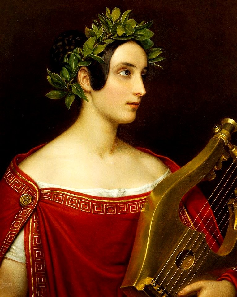 Lady Theresa Spence as Sappho, by Joseph Stieler 1837