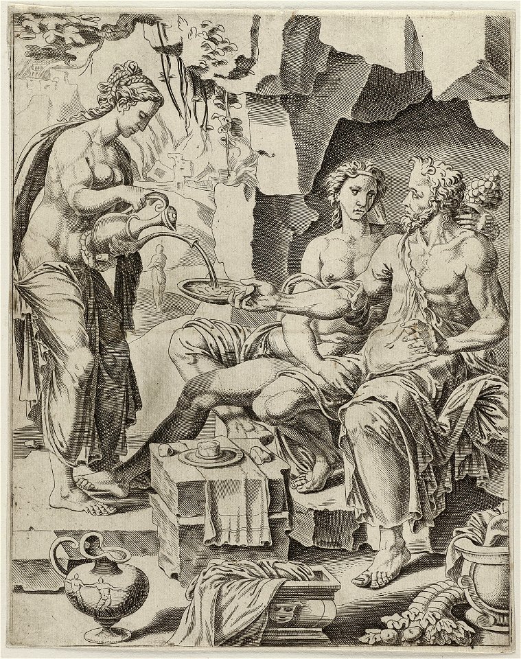 Lot en zijn dochters (Genesis 1933). NL-HlmNHA 1477 53008635