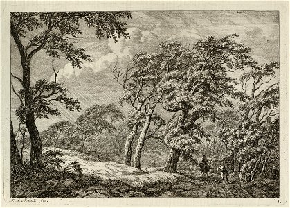 Landschap met storm en regen. NL-HlmNHA 1477 53010873