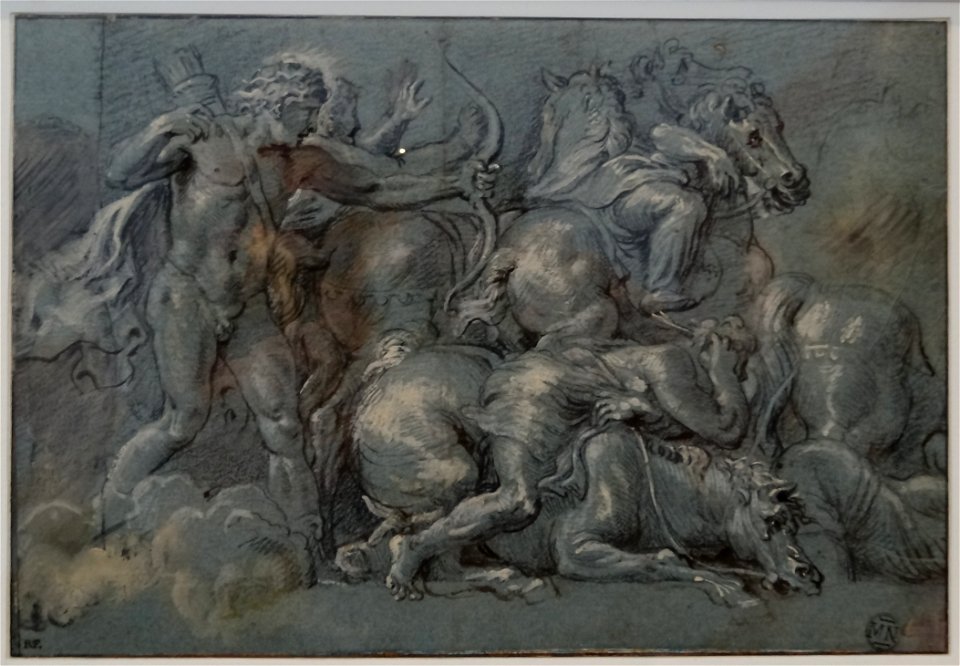 Louvre-Lens - L'Europe de Rubens - xxx - Apollon tuant les enfants de Niobé