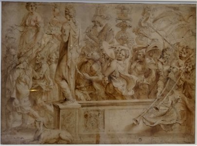 Louvre-Lens - L'Europe de Rubens - 053 - Les Licteurs et les musiciens du triomphe de Scipion