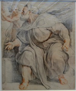 Louvre-Lens - L'Europe de Rubens - 105 - Le Prophète Ézéchiel