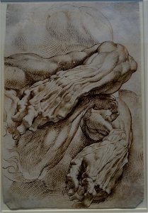 Louvre-Lens - L'Europe de Rubens - 113 - Trois études d'écorchés