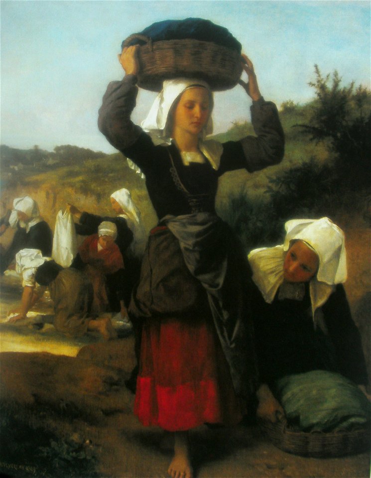 Lavandieres W-A Bouguereau
